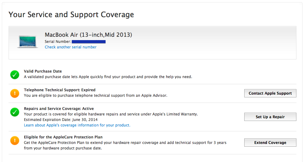 Tip How to check your Apple service and support coverage The Sweet Setup