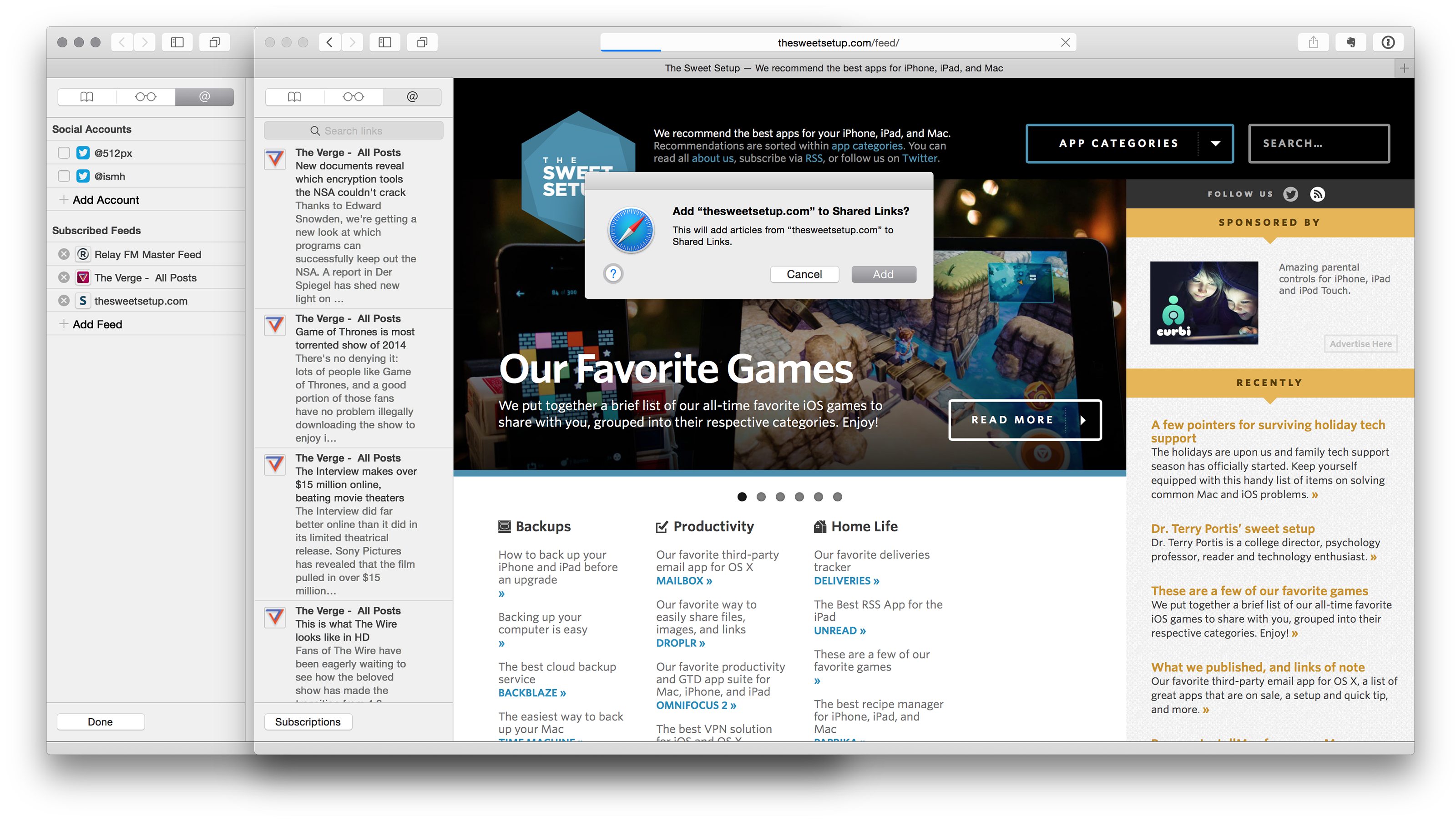 Best Rss App For Mac