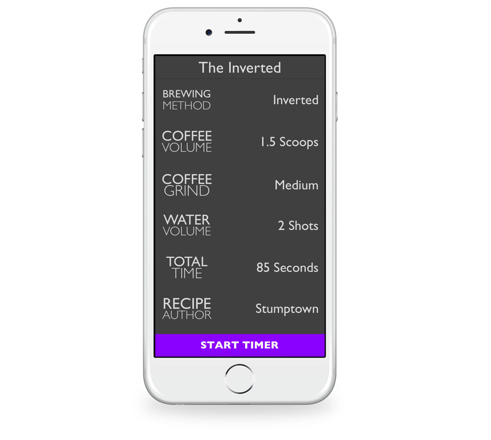 AeroPress Timer for iPhone