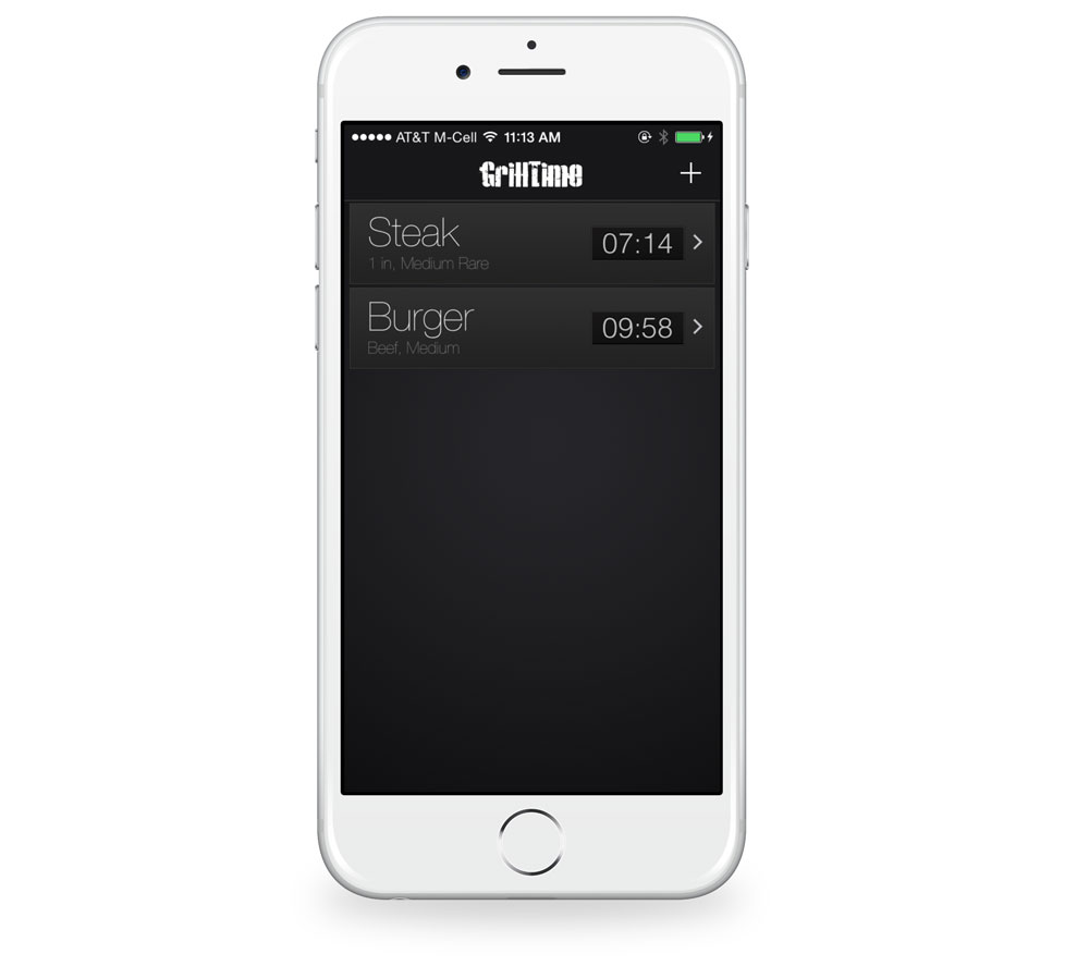 GrillTime timer for iPhone