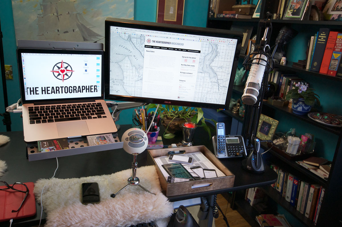 Virginia Roberts' desk