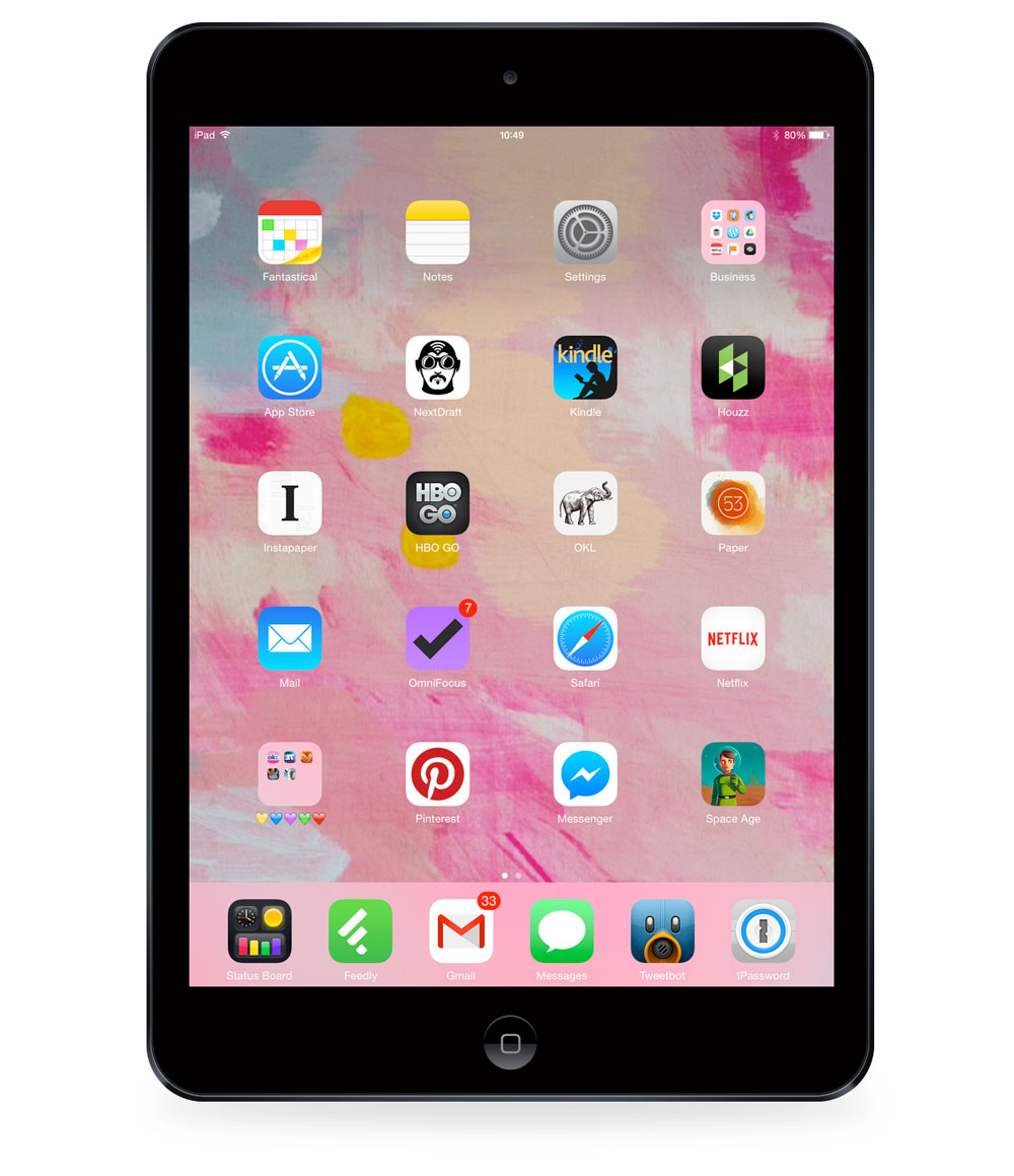 Virginia Roberts' iPad mini
