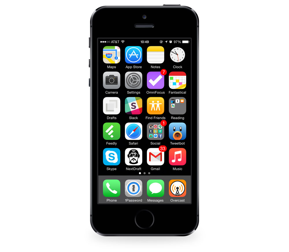 Virginia Roberts' iPhone 5s