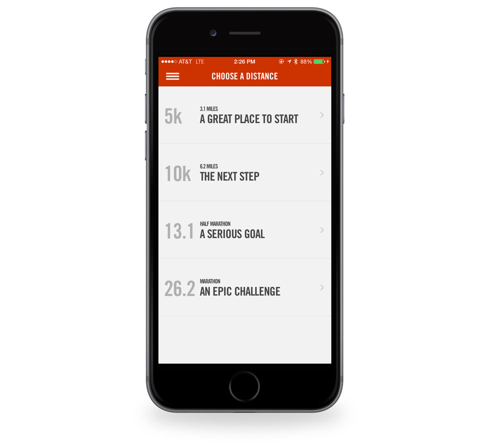 nike run app on treadmill