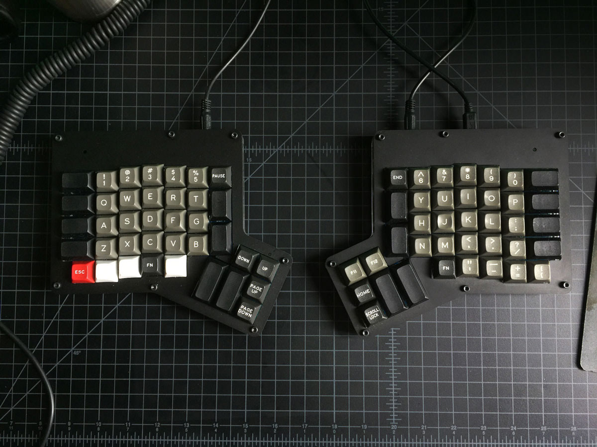 Benajamin's Ergodox keyboard