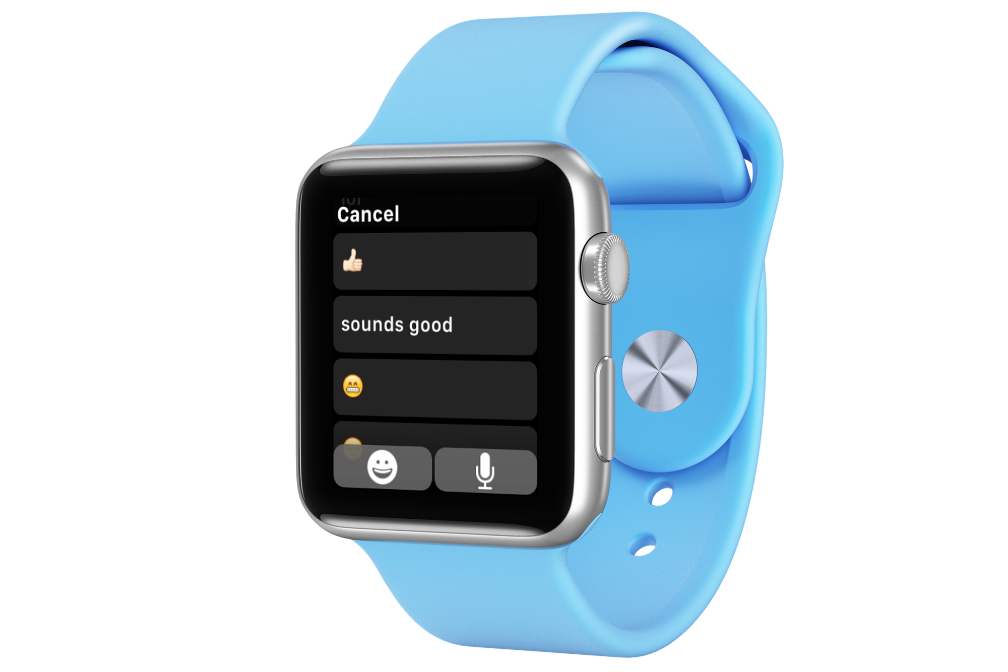 Apple watch smart online replies