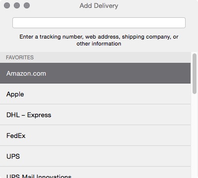 Deliveries Apple order screen 1