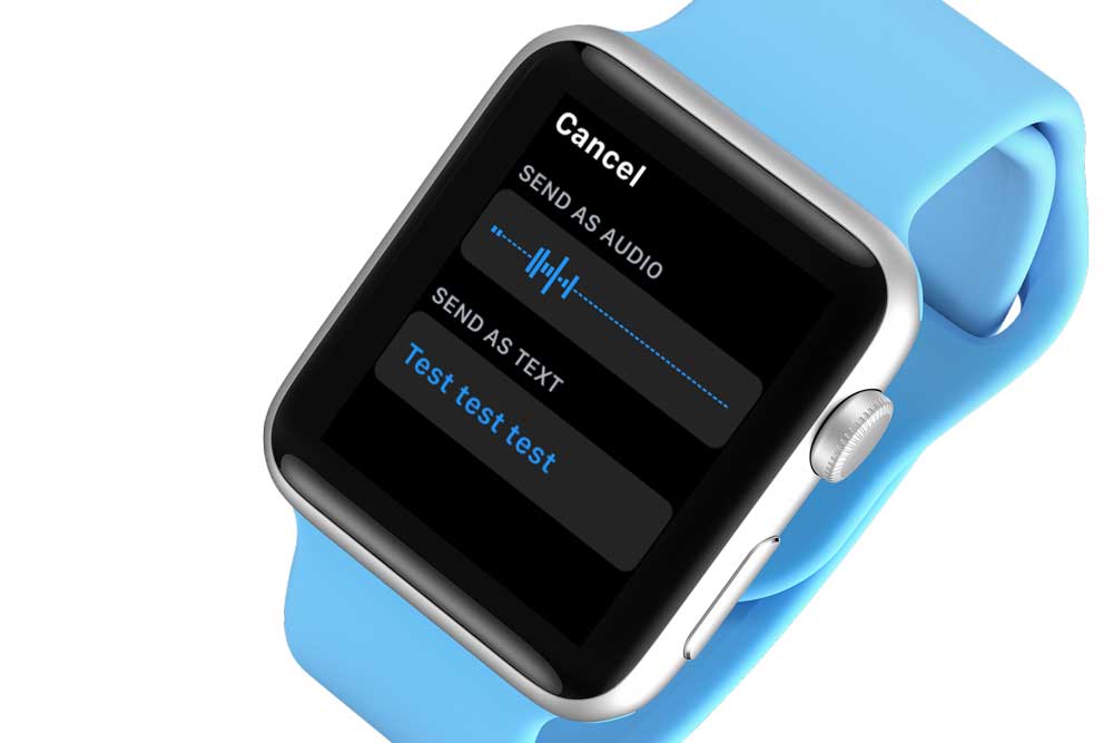Apple Watch Audio Messages settings in iPhone