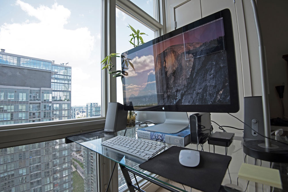 Ryan Cash's desk