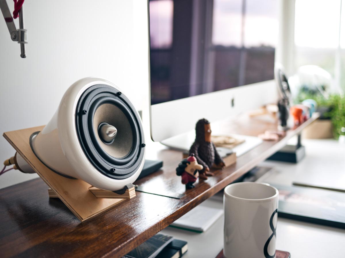 Joey Roth Ceramic speakers