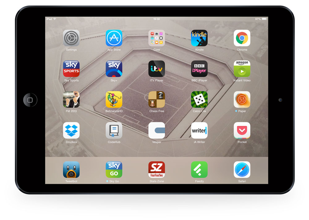 Chelsea Stat's iPad mini