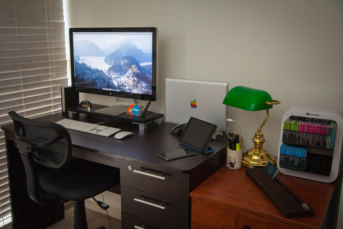 Zach Dyson's desk