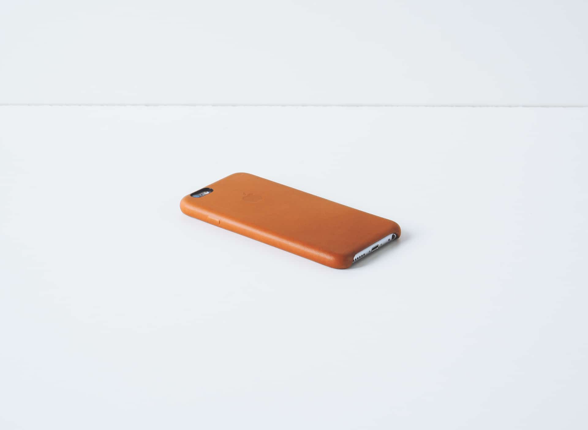 Apple Leather Case for iPhone