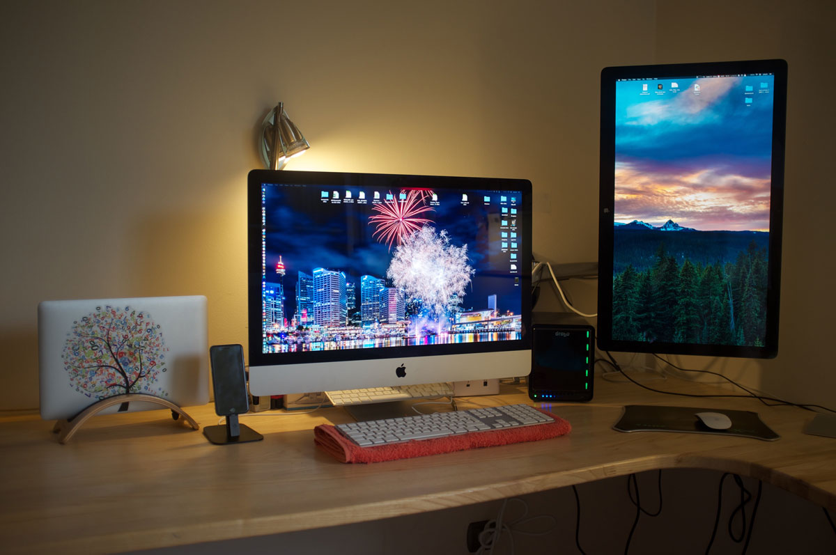 Mihaly Bobaly's desk