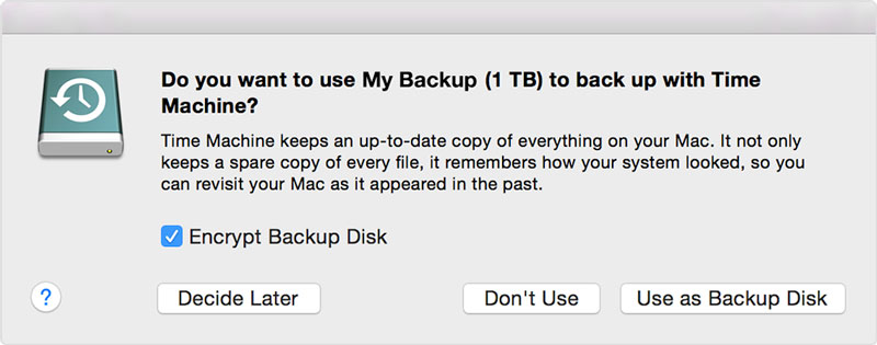 Mac new hard drive dialog