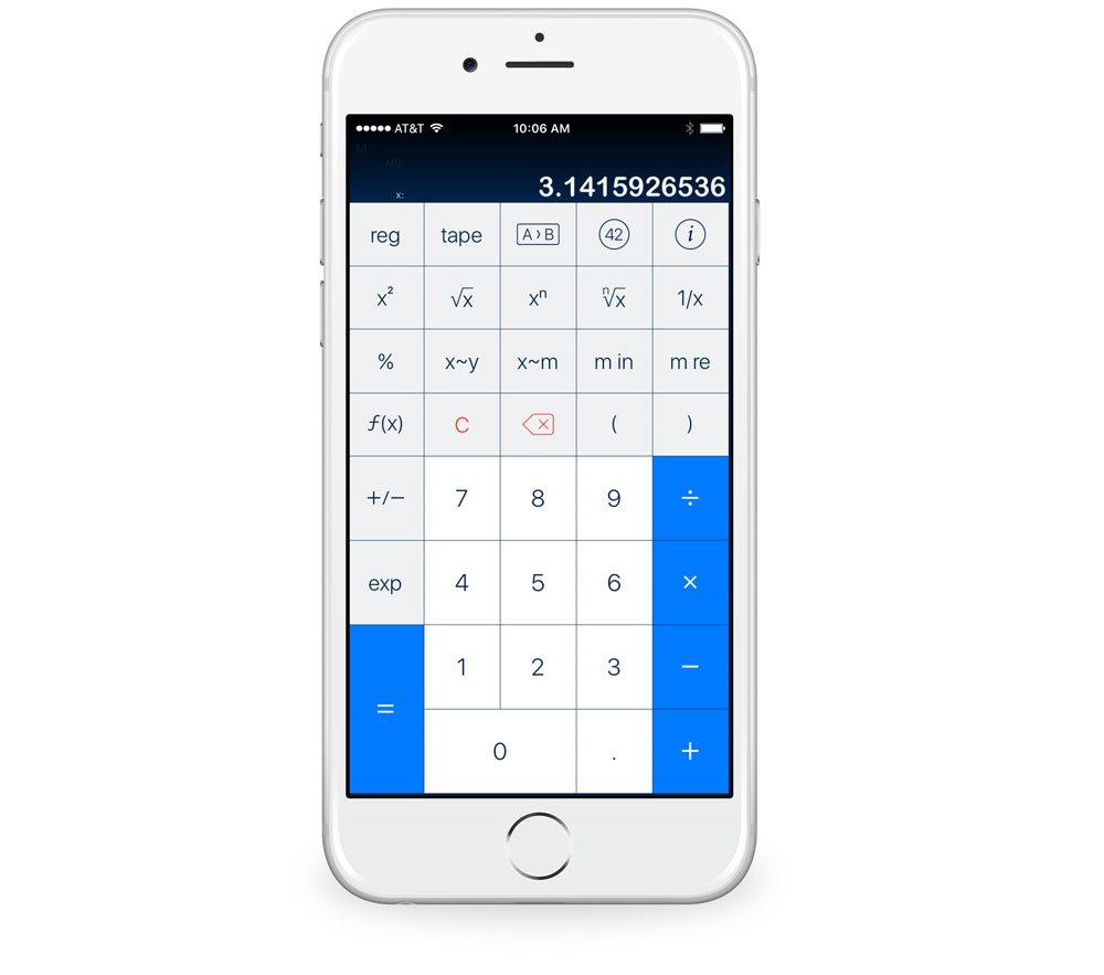 PCalc with Retro layout