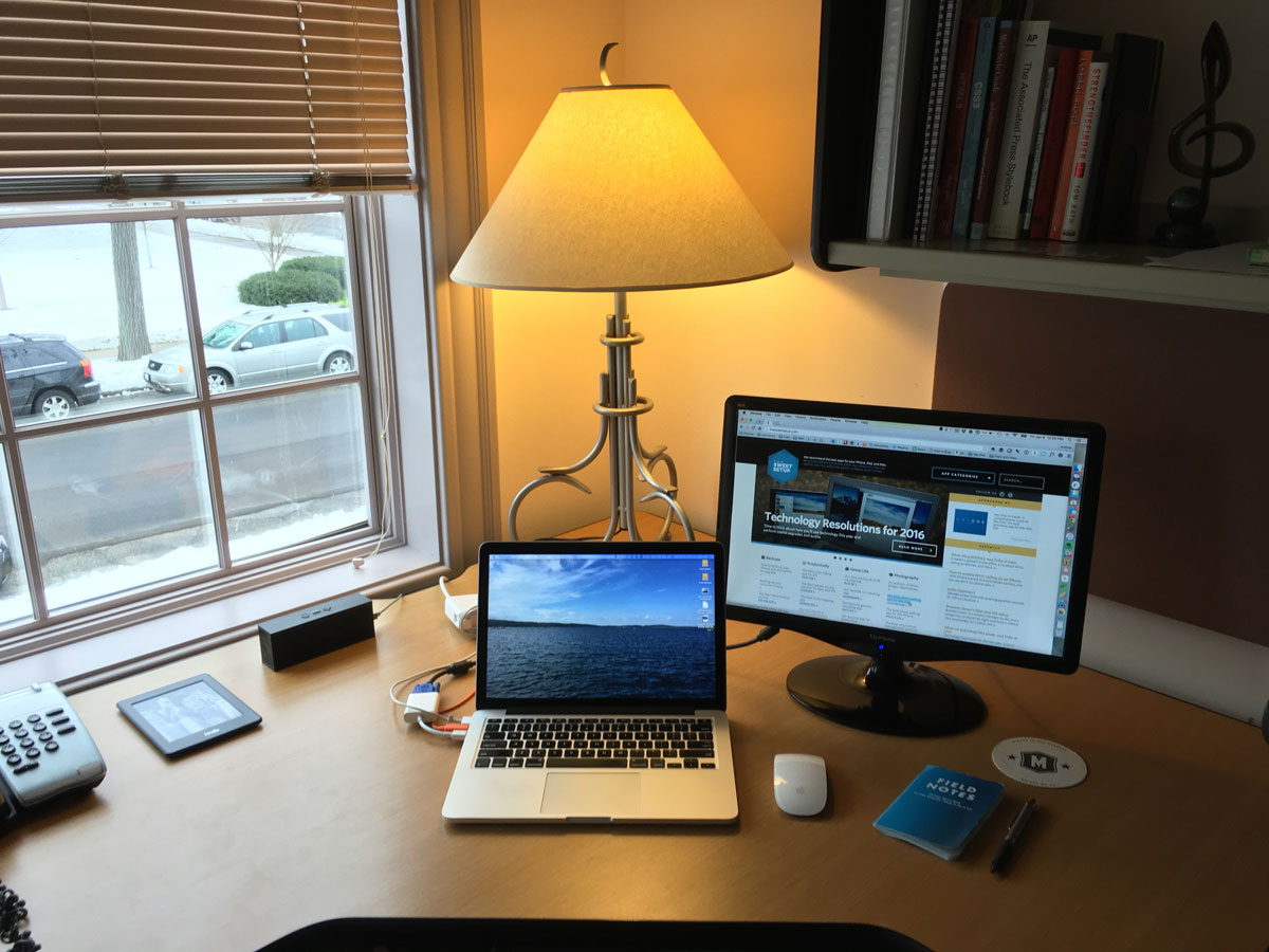 Andrew Meyers' desk