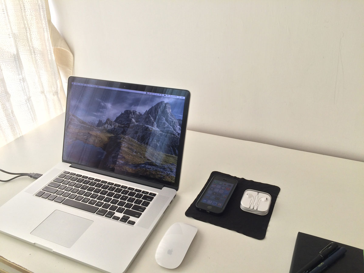 Zaid Syed's desk