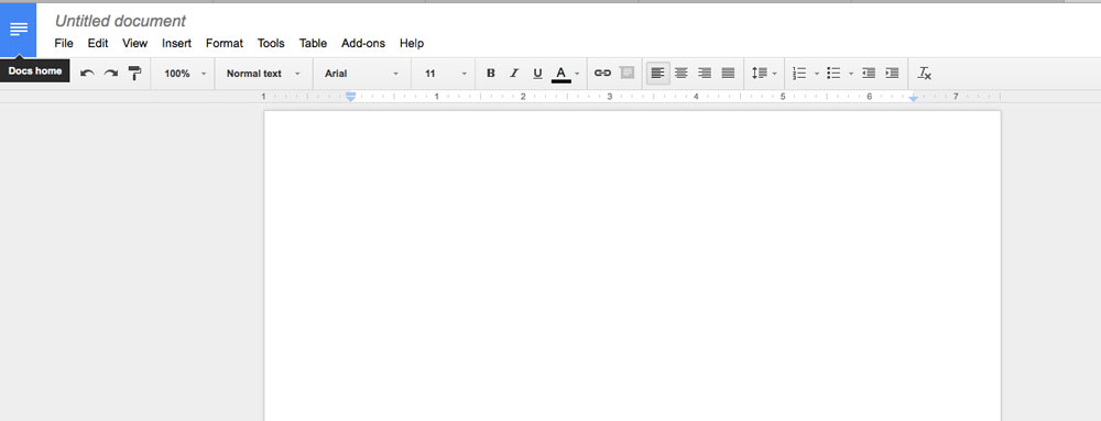 Google Docs for comparison