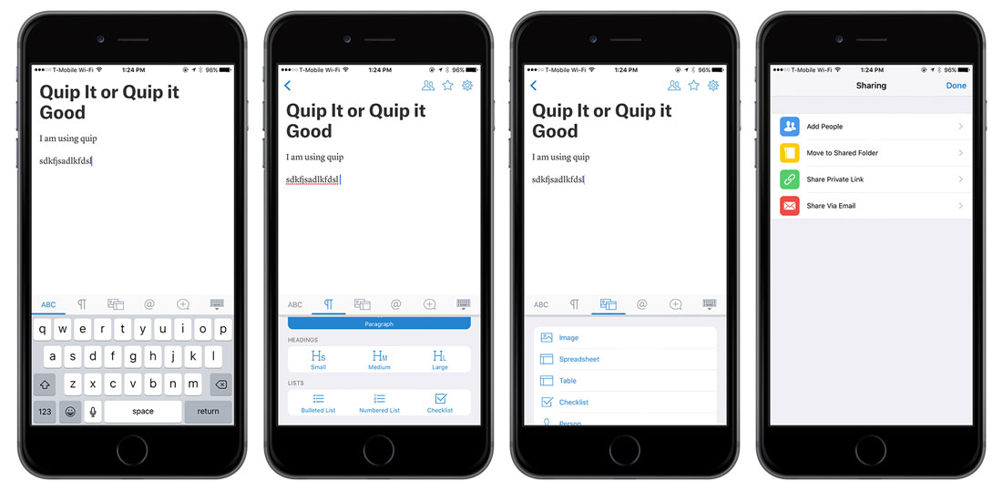 Quip for iOS