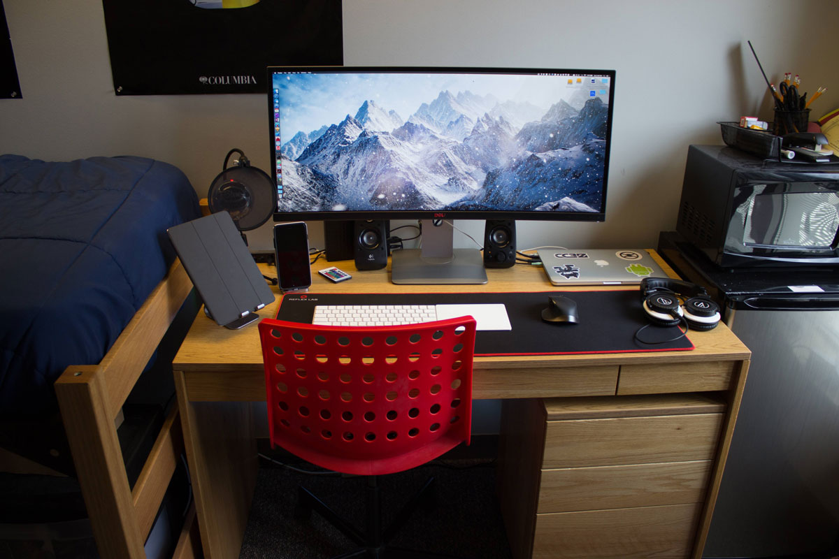 Sam Schmitt's desk