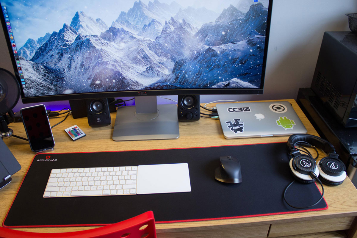 Sam Schmitt's desk