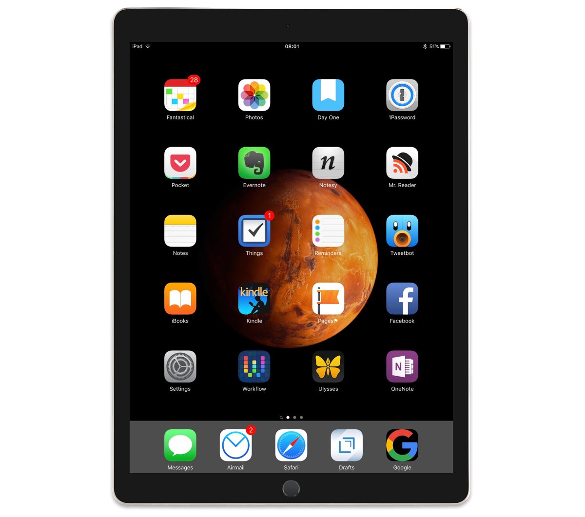 Gerry Hayes' iPad Pro