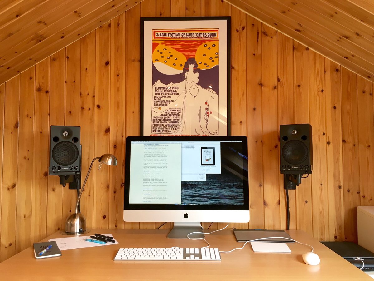 Gerry Hayes’ Mac and iPad Pro setup