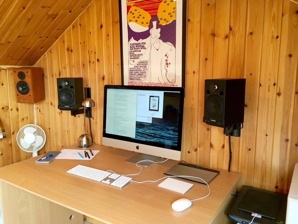 Gerry Hayes' Office Mac