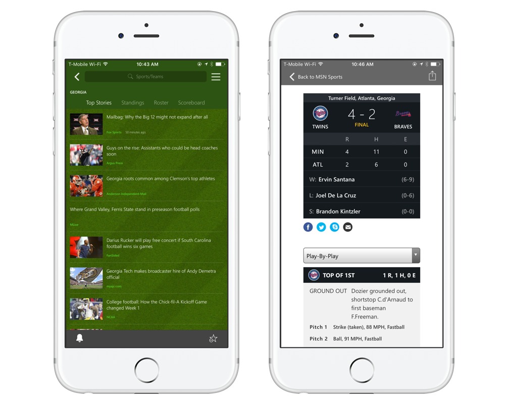 The Best Sports Scores And News Tracking App The Sweet Setup