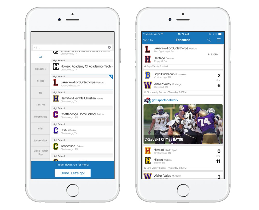 The best sports scores and news tracking app