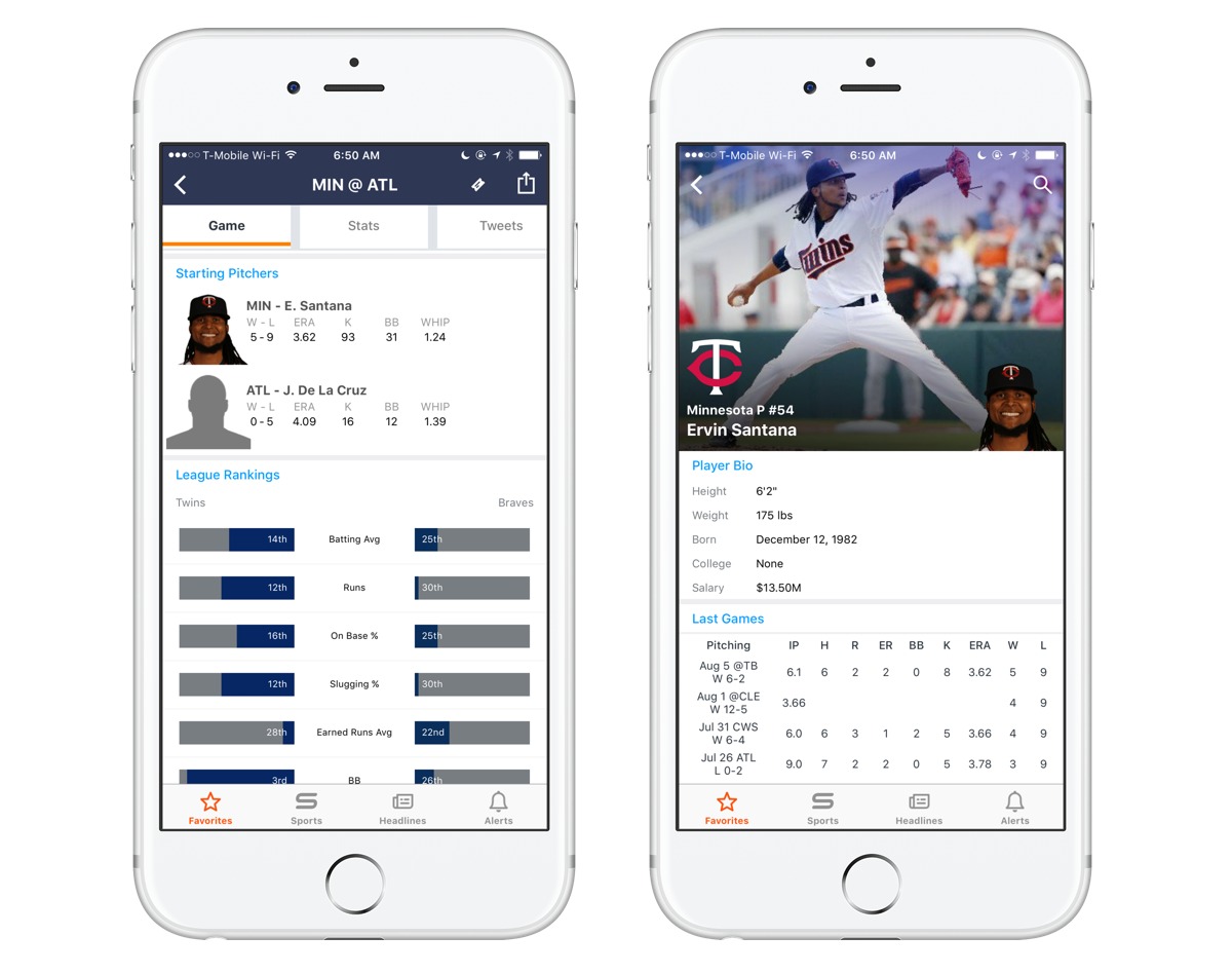 The best sports scores and news tracking app The Sweet Setup