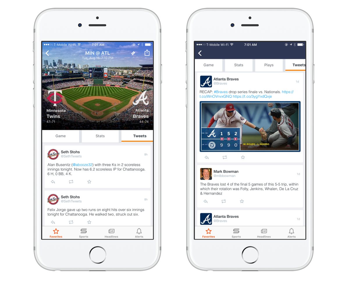 Yahoo Sports: Scores and News on the App Store