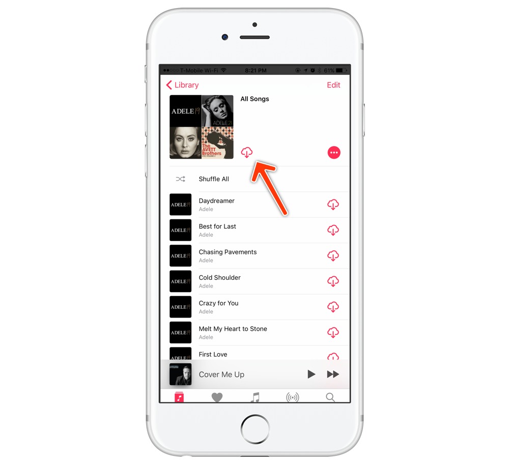 iOS playlist download offline
