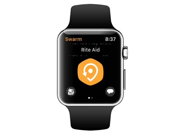 Swarm watch check-in