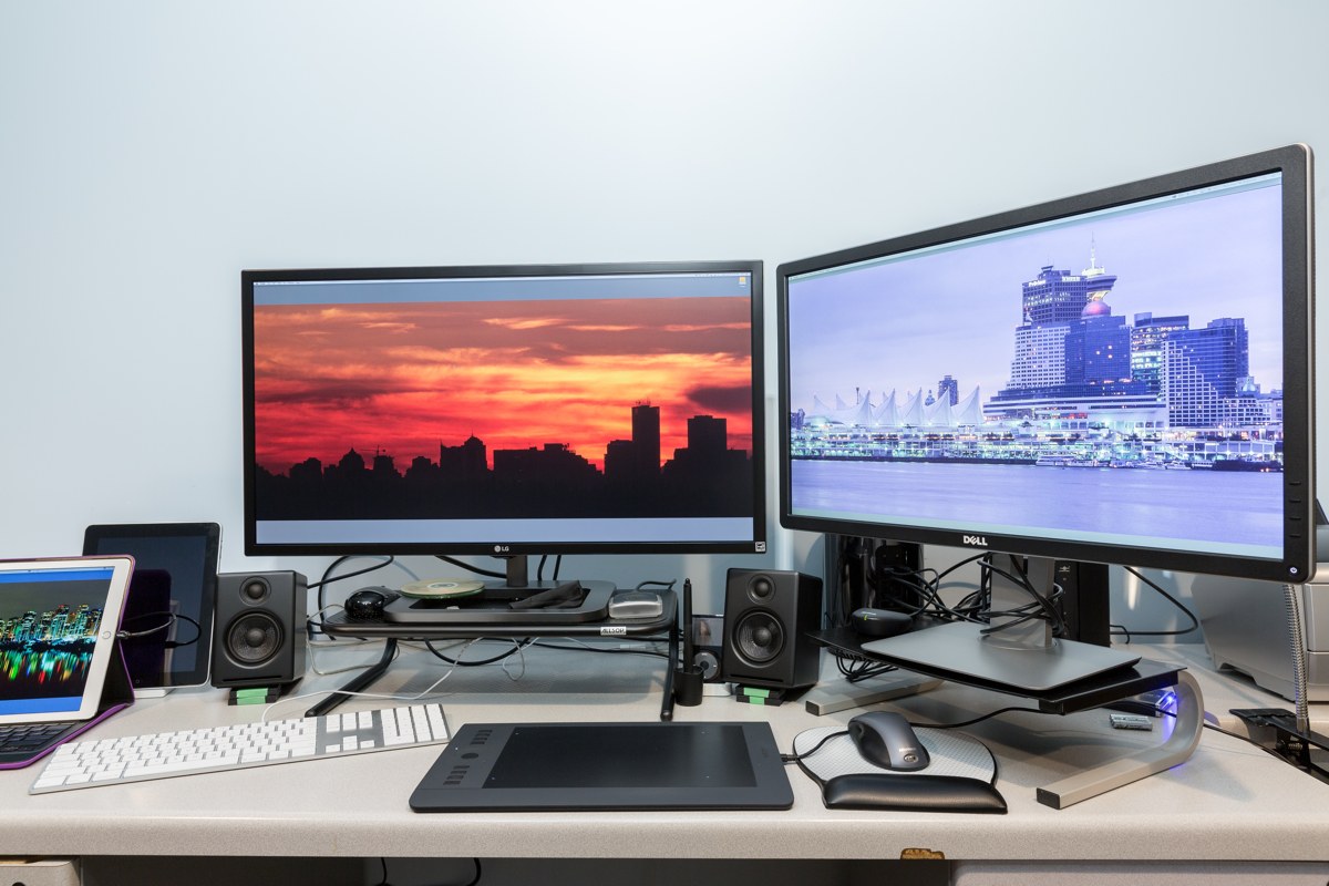 Edwin Leong's Mac Pro setup