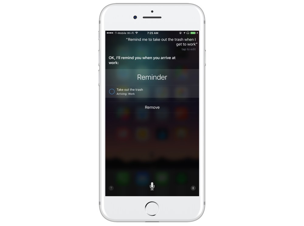 Siri Reminders for specific locations