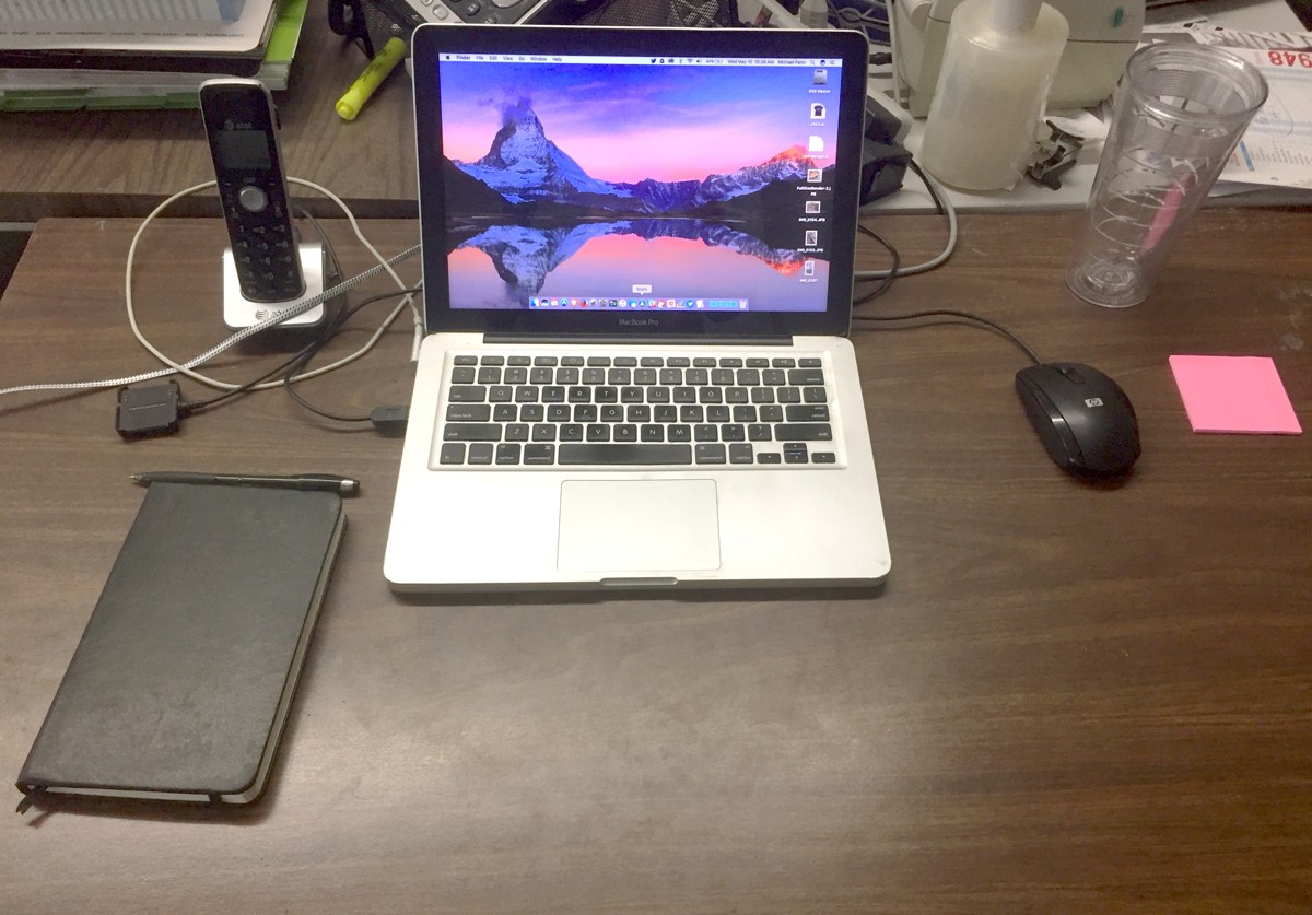 Michael Penn's desk