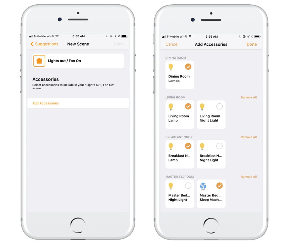 immunisering Doven udstrømning How to build Scenes using Apple HomeKit – The Sweet Setup