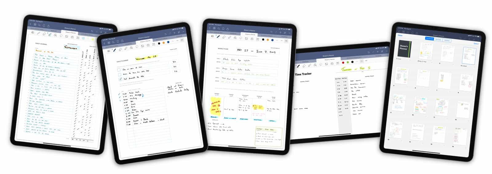 GoodNotes Custom Templates work on iPad Pro