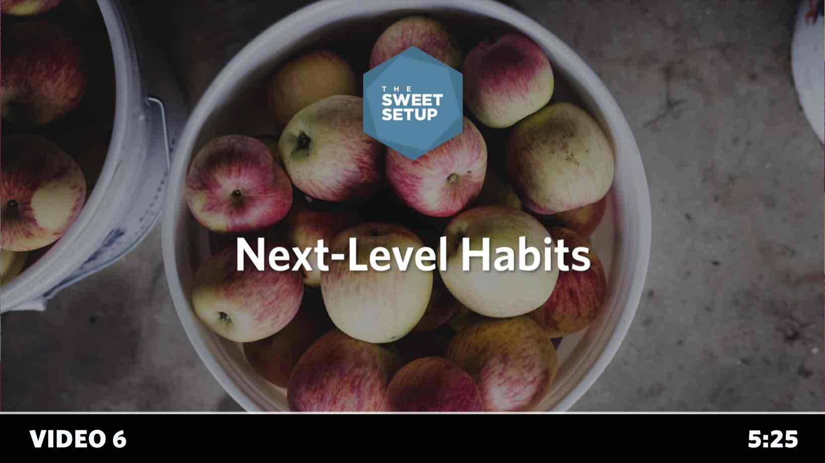 Simple Habits Course - video 6