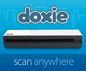 Doxie. Paperless is sweet. Scan anywhere with Doxie mobile scanners.