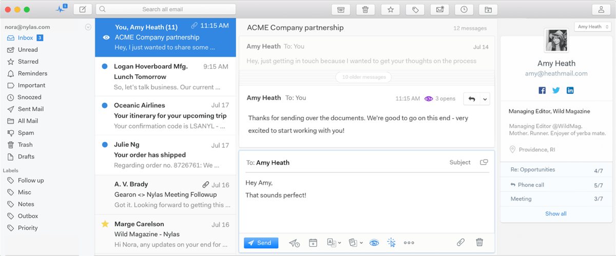 mac email client like apple email