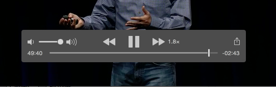 audio speed on quicktime player mac