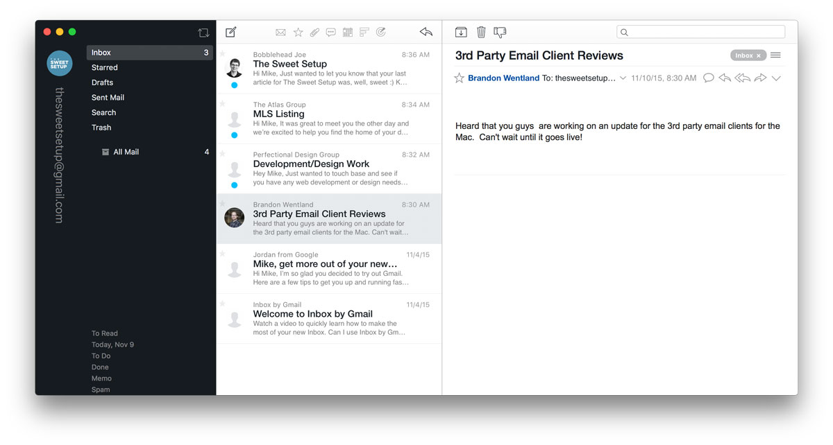 best email client for mac 2015