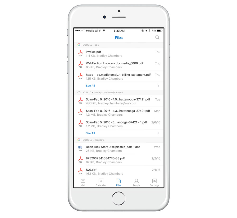 how to add email to outlook app on iphone