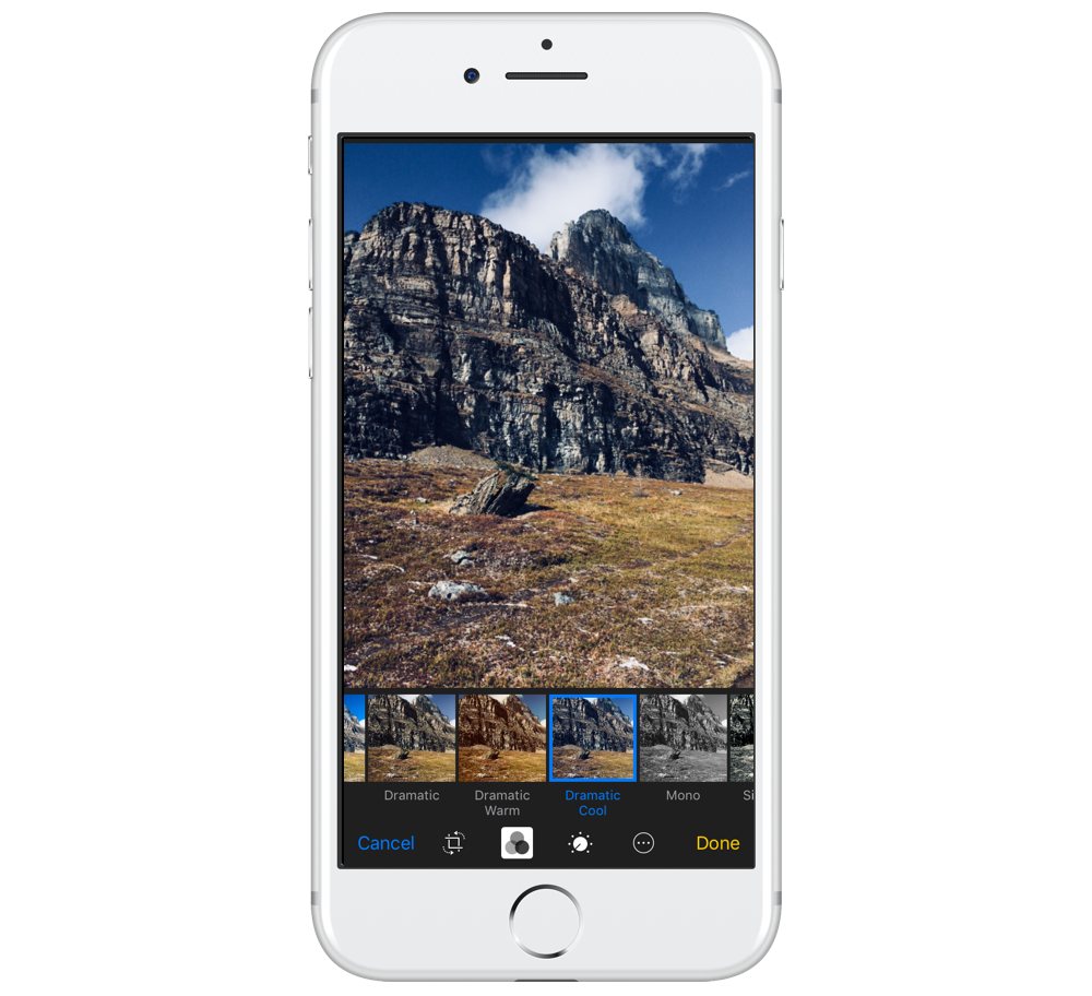 apple photo editing app