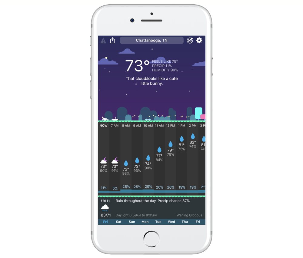 carrot weather app free