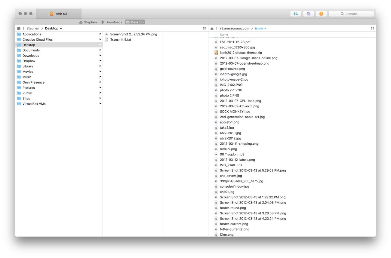 transmit 5 b2 storage