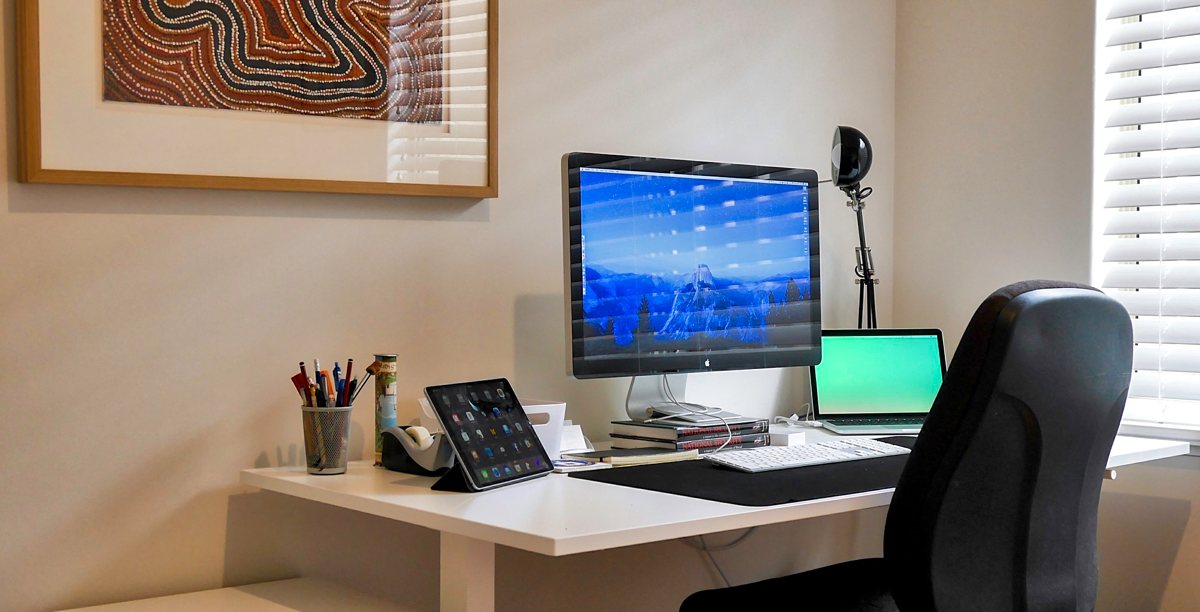 Andrew Canion's desk